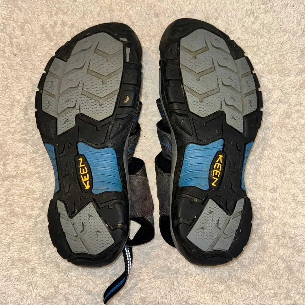 Keen Black and Dark Gray Outdoor Sandals